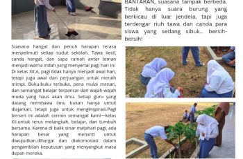 PAGI BERSERI XII.A SMAN 1 BANTARAN