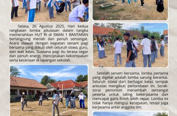 Hari ke 2 lomba pitulasan SMAN 1 BANTARAN