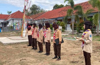 Penerimaan Tamu Ambalan SMAN 1 BANTARAN