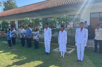 Upacara hari ulang tahun PGRI, Hari Guru Nasional, Hari Kesehatan Sedunia dan Hari Korpri