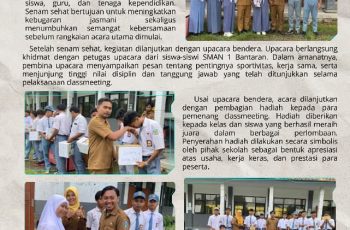 Pemberian Hadiah Classmeeting